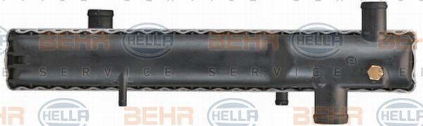 Radiateur moteur (Radiateur de refroidissement) HELLA ref. 8MK 376 711-284