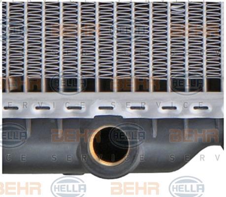 Radiateur moteur (Radiateur de refroidissement) HELLA ref. 8MK 376 711-284