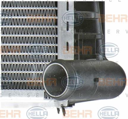 Radiateur moteur (Radiateur de refroidissement) HELLA ref. 8MK 376 713-791