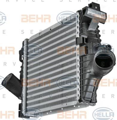 Intercooler, échangeur (Refroidisseur d'air) HELLA ref. 8ML 376 724-121