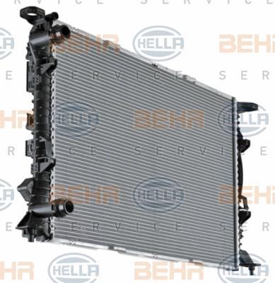 Radiateur moteur (Radiateur de refroidissement) HELLA ref. 8MK 376 745-581