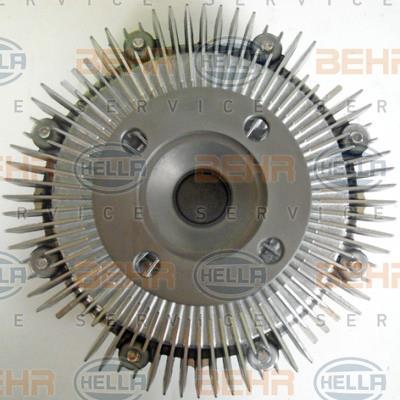 Embrayage, ventilateur de radiateur (Embrayage ventilateur moteur) HELLA ref. 8MV 376 791-071