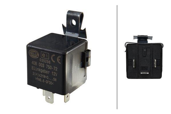 Relé intermitentes HELLA 4DB 003 750-721