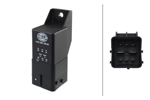 Temporisateur de préchauffage (Relais de préchauffage) HELLA 4RV 008 188-641