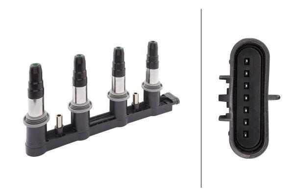 Bobine d'allumage HELLA 5DA 358 000-321
