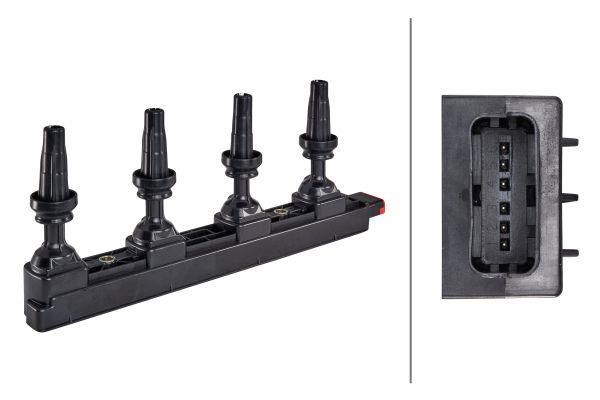 Bobine d'allumage HELLA 5DA 358 057-861