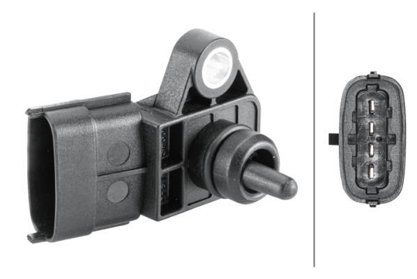Sensor, presión colector de admisión HELLA ref. 6PP 358 152-311