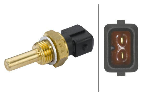 Sensor, temperatura del refrigerante HELLA ref. 6PT 009 107-471