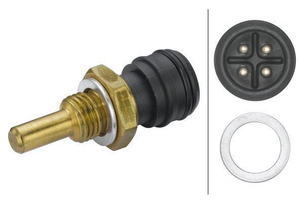 Sensor, temperatura del refrigerante HELLA ref. 6PT 009 107-841