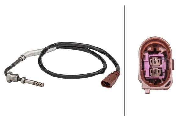 Sensor, temperatura gas de escape HELLA ref. 6PT 358 181-031