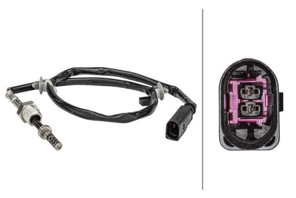 Sensor, temperatura gas de escape HELLA ref. 6PT 358 181-171