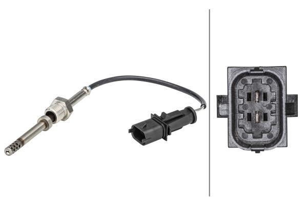 Sensor, temperatura gas de escape HELLA ref. 6PT 358 181-181