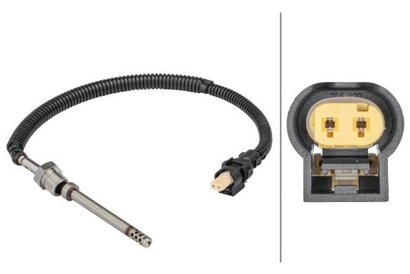 Sensor, temperatura gas de escape HELLA ref. 6PT 358 181-551