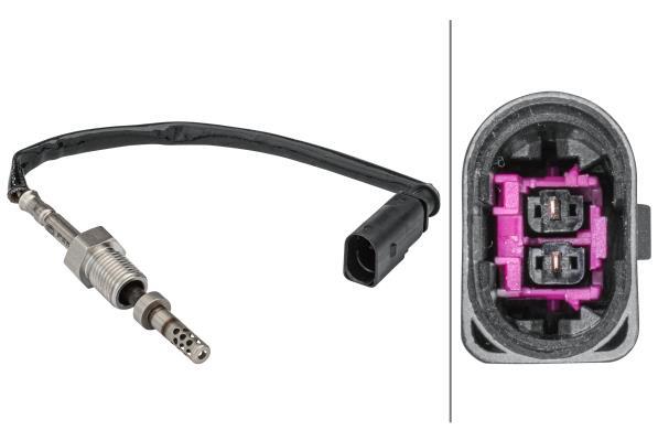 Sensor, temperatura gas de escape HELLA ref. 6PT 358 181-591