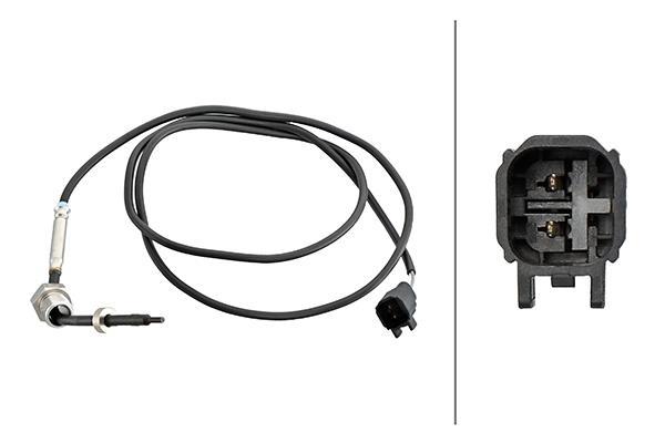 Sensor, temperatura gas de escape HELLA ref. 6PT 358 181-751