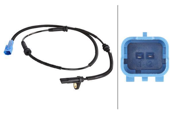 Capteur ABS (Capteur de vitesse de roue) HELLA ref. 6PU 009 106-851
