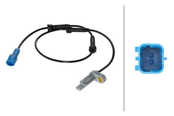 Sensor, revoluciones de la rueda HELLA ref. 6PU 009 106-891