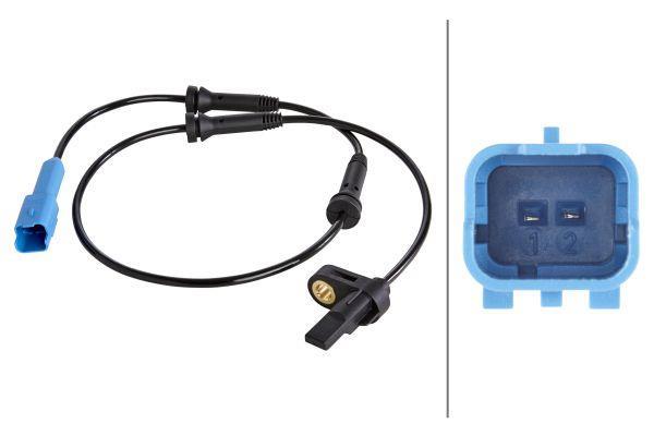 Capteur ABS (Capteur de vitesse de roue) HELLA ref. 6PU 009 106-901