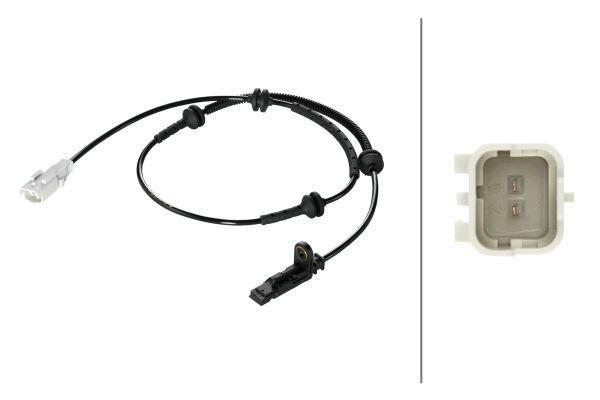 Sensor, revoluciones de la rueda HELLA ref. 6PU 012 039-931