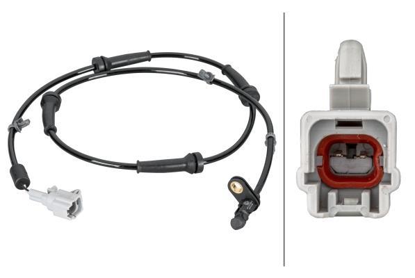 Capteur ABS (Capteur de vitesse de roue) HELLA ref. 6PU 012 806-731