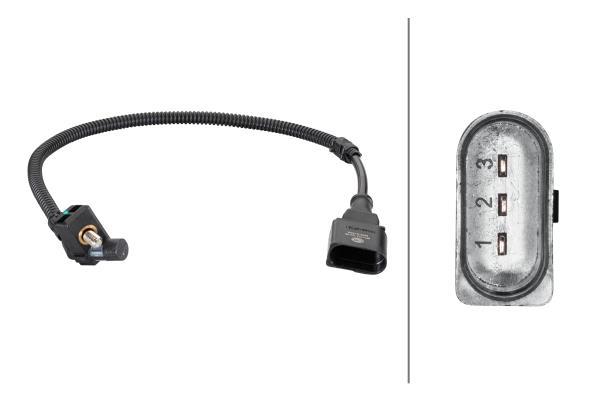 HELLA 6PU 013 122-651 Nokkenassensor Geluidsensor - auto