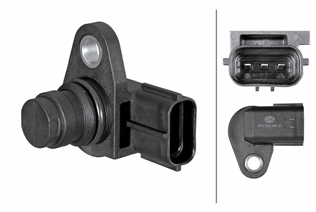 Sensor, posición arbol de levas HELLA ref. 6PU 358 380-211