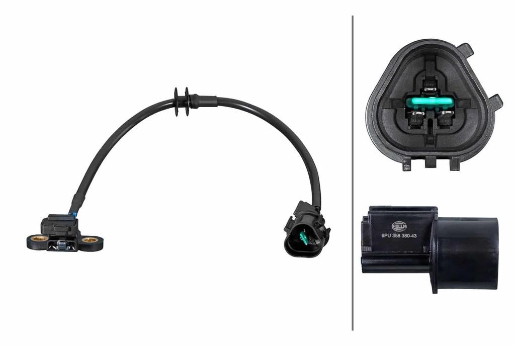 Sensor de rotações motor HELLA ref. 6PU 358 380-431