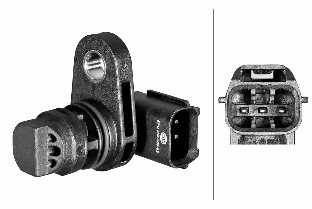 Sensor, posición arbol de levas HELLA ref. 6PU 358 380-631