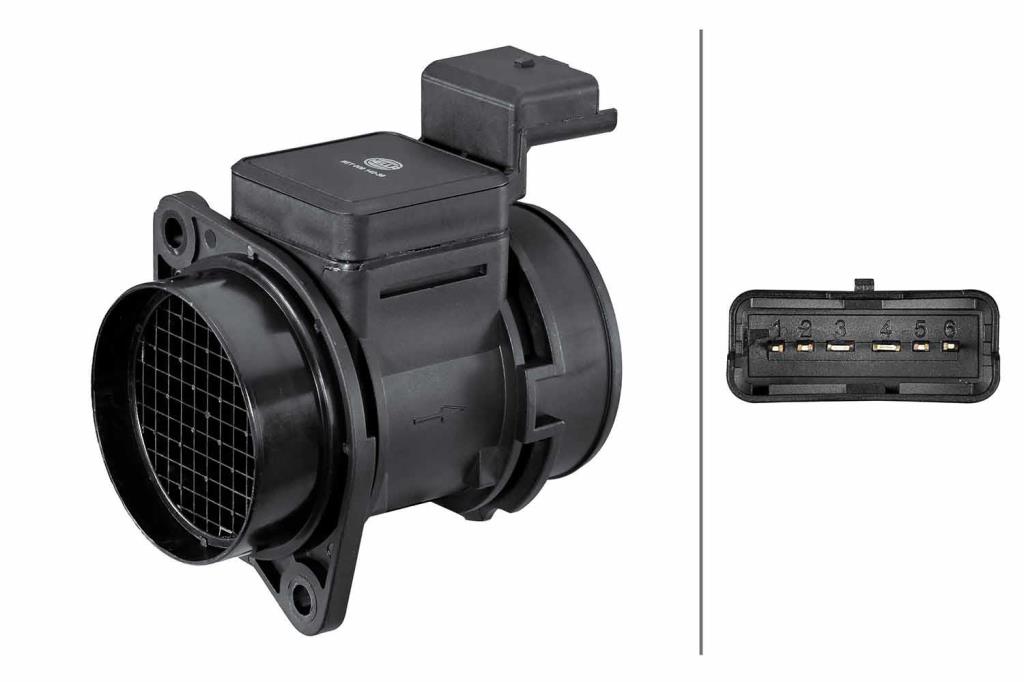 Medidor de caudal mássico de ar HELLA ref. 8ET 009 142-391