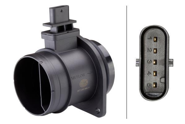 Débitmètre de masse d'air HELLA ref. 8ET 358 095-711