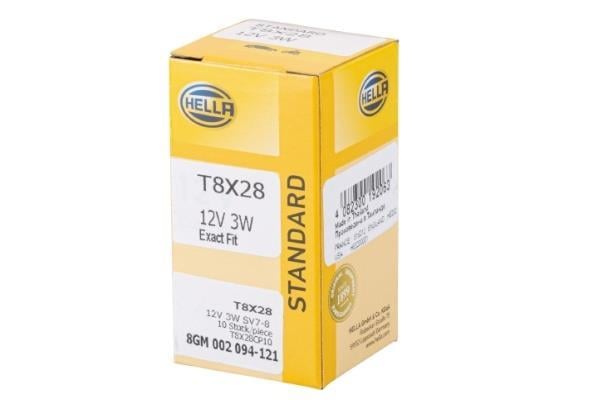 Ampoule HELLA 10 ✕ M STANDARD - 8GM 002 094-121