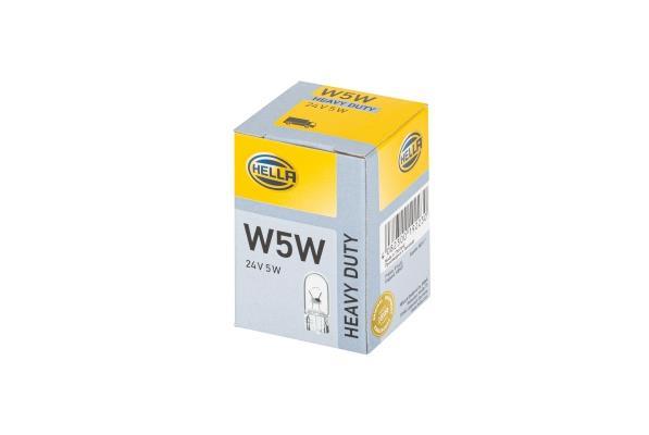 Lâmpada HELLA 10 ✕ W5W HEAVY DUTY - 8GP 003 594-251