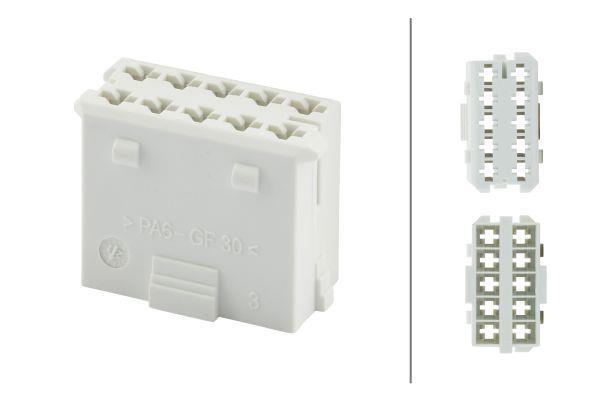 Boîtier connecteur HELLA ref. 8JD 010 076-002