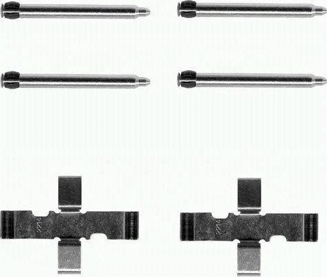 Kit acessórios de pastilhas de travão HELLA ref. 8DZ 355 202-281