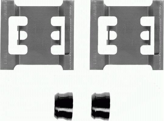 Kit d'accessoires pour plaquette de frein à disque HELLA 8DZ 355 202-391