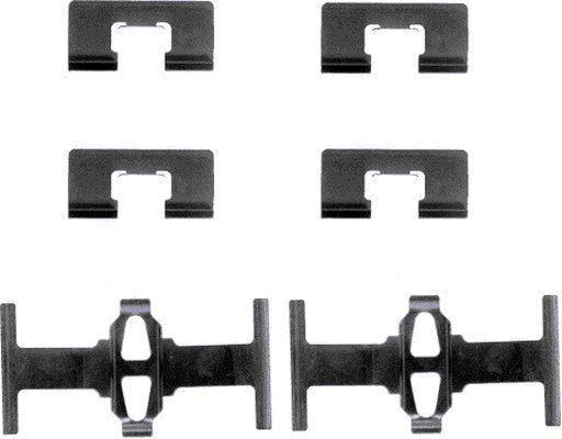 Kit acessórios de pastilhas de travão HELLA ref. 8DZ 355 202-271