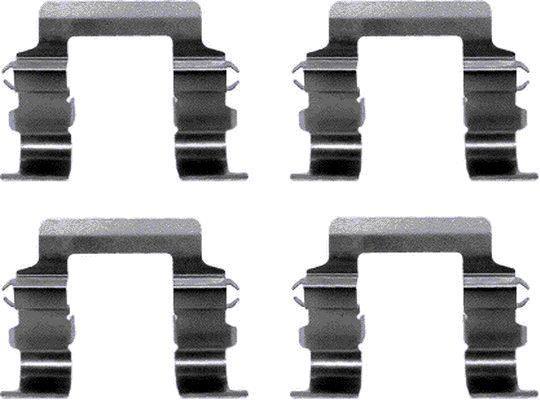 Kit d'accessoires pour plaquette de frein à disque HELLA ref. 8DZ 355 202-431