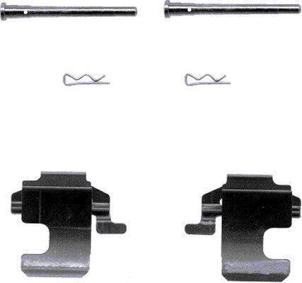 Kit acessórios de pastilhas de travão HELLA ref. 8DZ 355 202-961