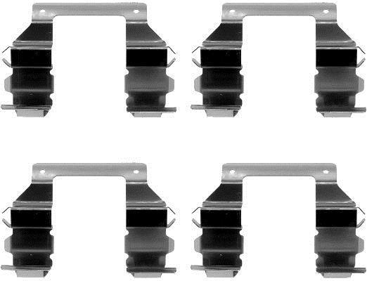 Kit acessórios de pastilhas de travão HELLA ref. 8DZ 355 202-291