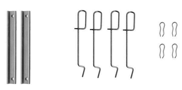 Kit acessórios de pastilhas de travão HELLA ref. 8DZ 355 202-411