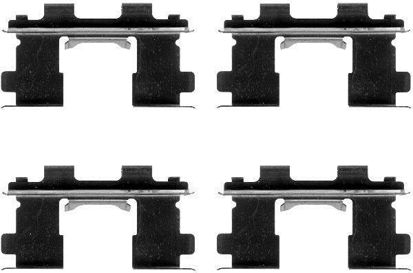 Kit acessórios de pastilhas de travão HELLA ref. 8DZ 355 202-821