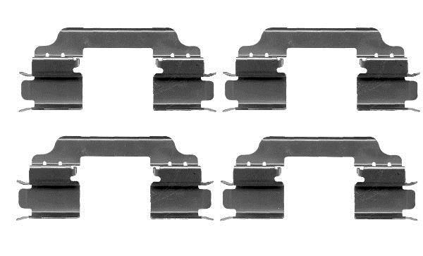 Kit acessórios de pastilhas de travão HELLA ref. 8DZ 355 203-151