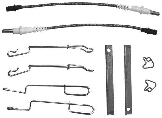 Kit acessórios de pastilhas de travão HELLA ref. 8DZ 355 203-011