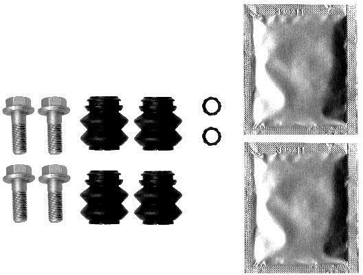 Kit de réparation d'étrier de frein HELLA 8DZ 355 201-671