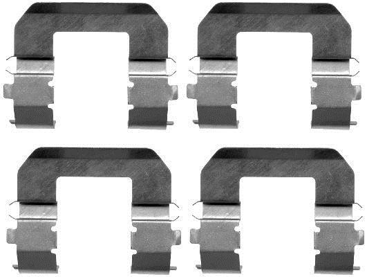 Kit d'accessoires pour plaquette de frein à disque HELLA 8DZ 355 203-091