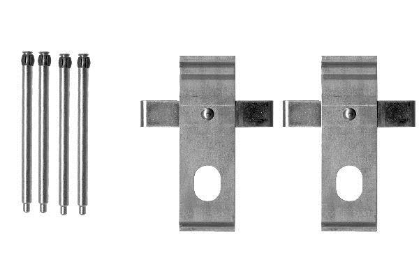 Kit d'accessoires pour plaquette de frein à disque HELLA ref. 8DZ 355 203-111