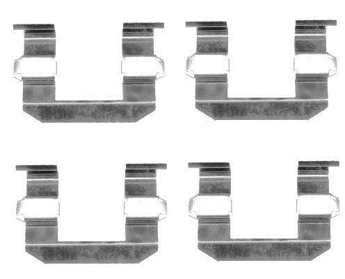 Kit acessórios de pastilhas de travão HELLA ref. 8DZ 355 203-131