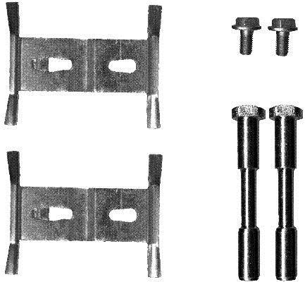 Kit acessórios de pastilhas de travão HELLA ref. 8DZ 355 203-181