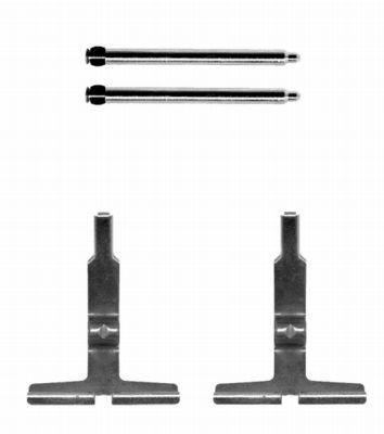 Kit d'accessoires pour plaquette de frein à disque HELLA 8DZ 355 204-061