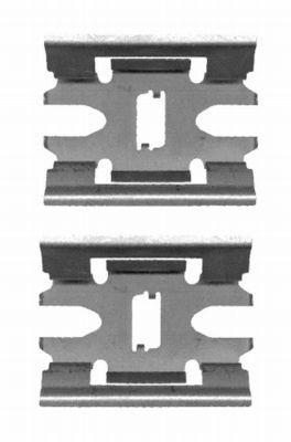 Kit d'accessoires pour plaquette de frein à disque HELLA ref. 8DZ 355 204-071
